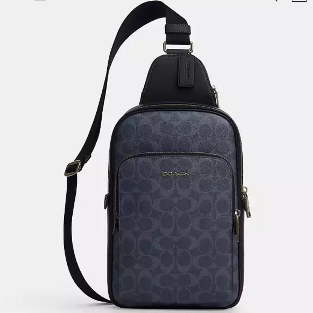 Coach Ethan Pack in Signature denim